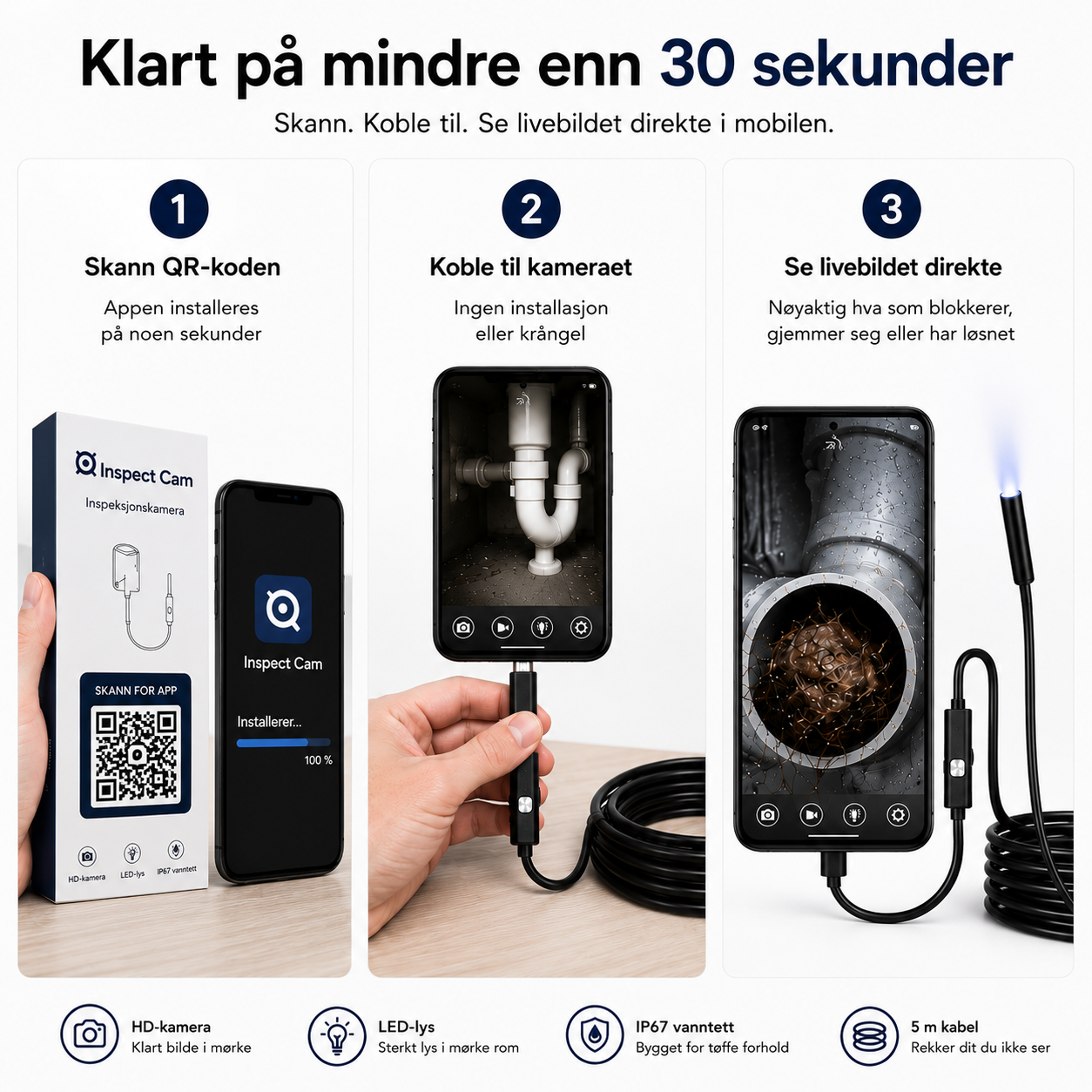 InspectCam™ – Se det skjulte